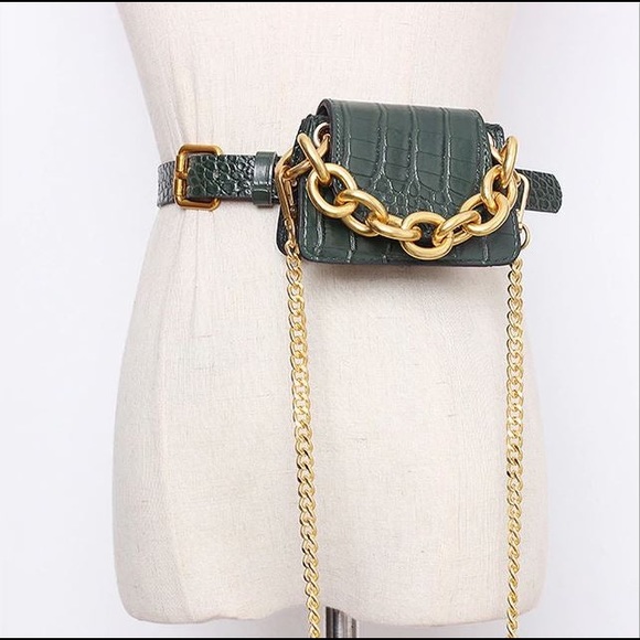 Mini Crossbody Waist Chain Hand Bag - Picture 2 of 7